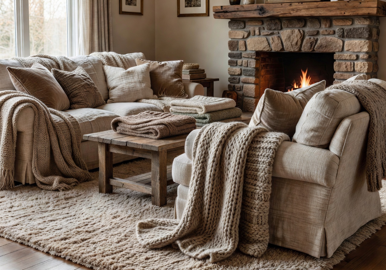 Scandinavian interior styling