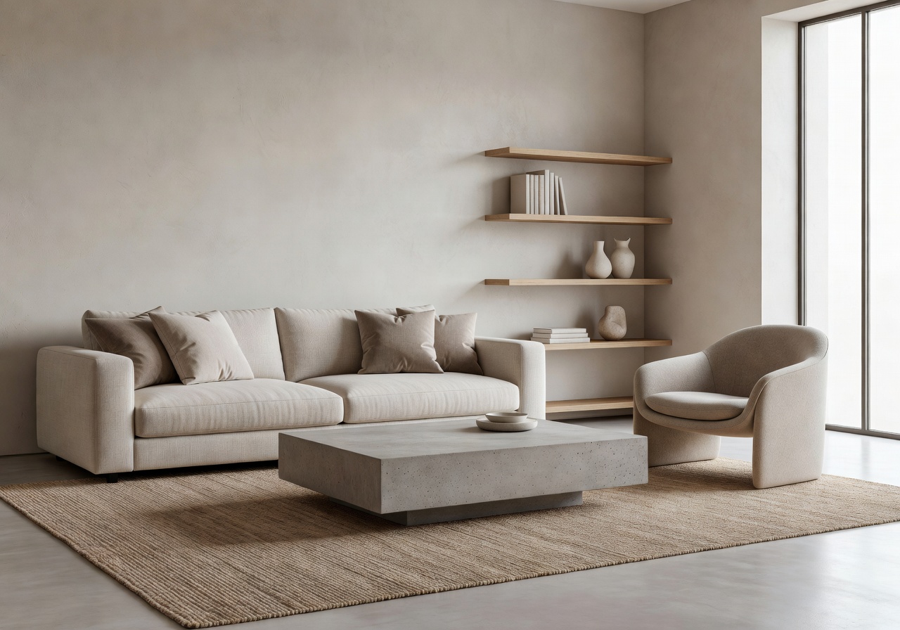 Modern decor inspiration with neutral palette
