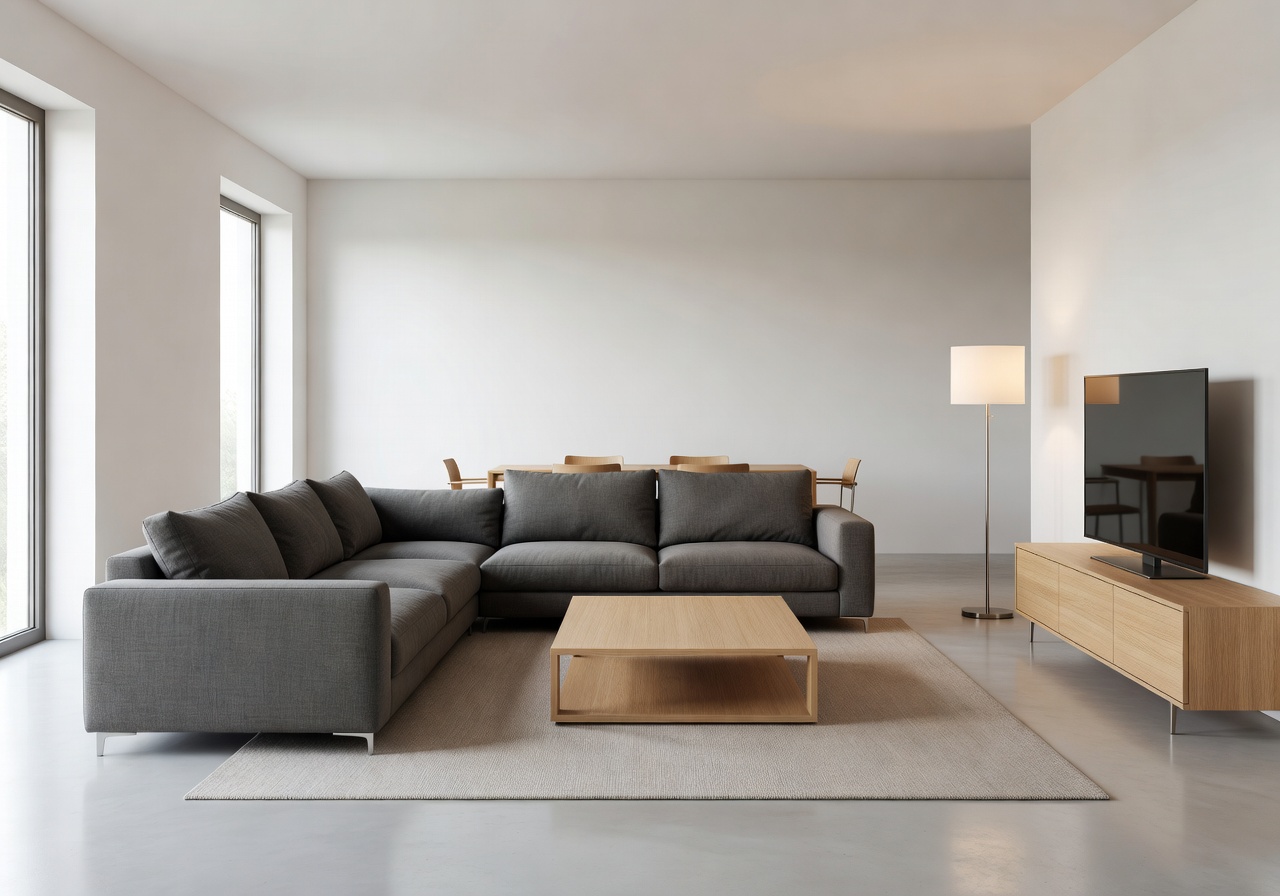 Room layout planning with measured furniture placement