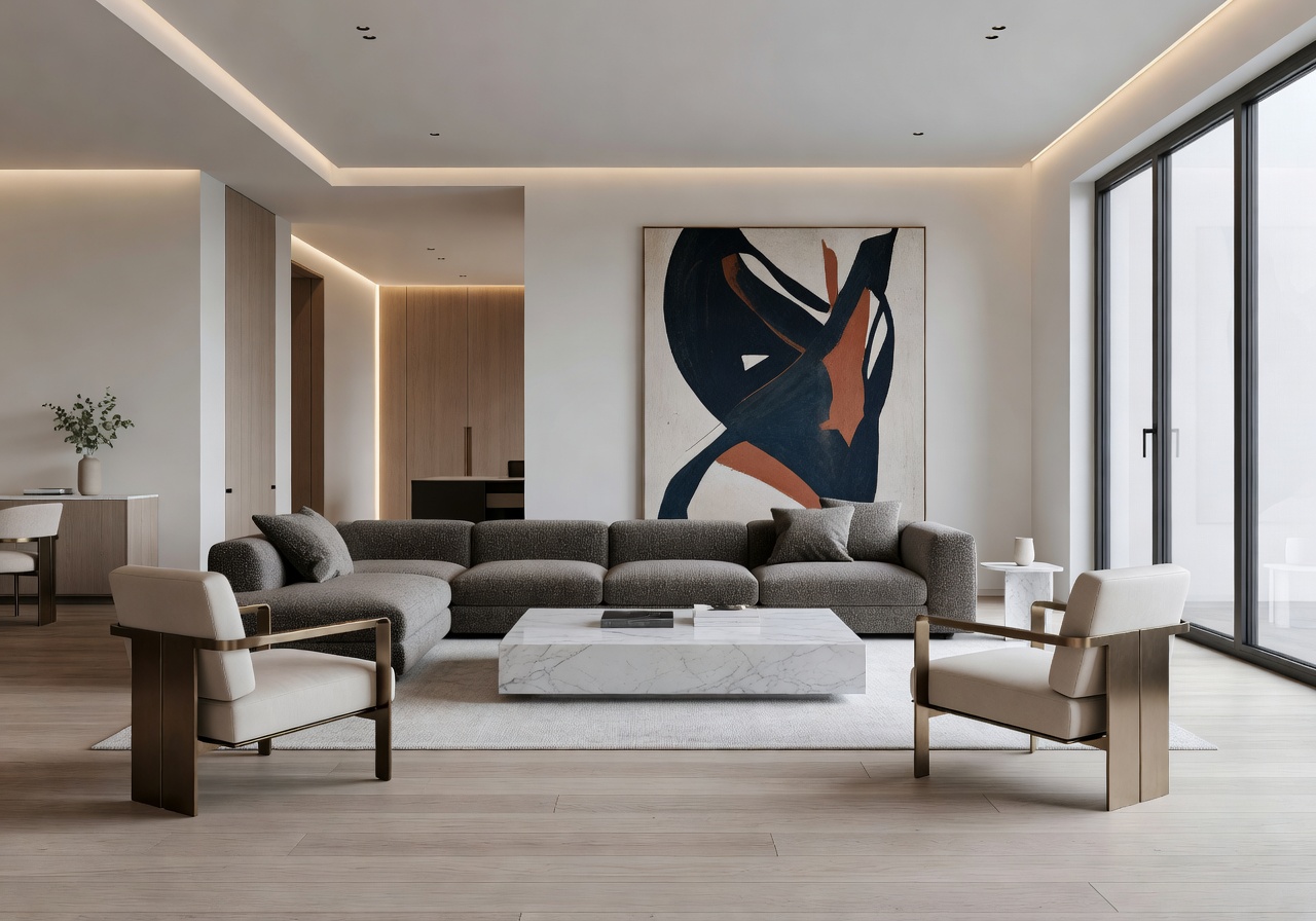 Stylish modern home interior
